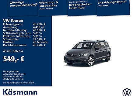VW Touran Volkswagen Highline 2.0TDI BLACKSTYLE NAVI KAM