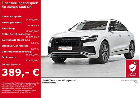 Audi Q8 55TFSI E S-LINE LUFT ALCANTARA KAMERA DAB GAR