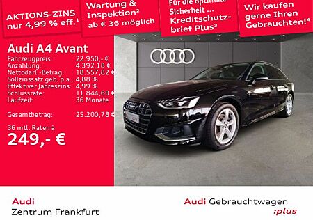 Audi A4 Avant 35 TFSI advanced LED DAB Tempomat