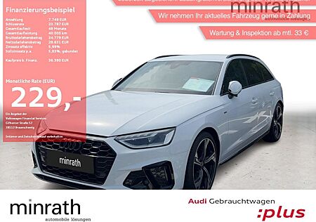Audi A4 Avant 35 TDI S-Line AHK BLACK APP DAB LM19