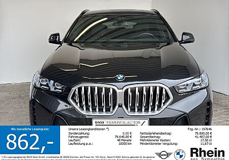 BMW X6 xDrive30dA M Sport LiveCock.Standh.AHK.GSD.SH