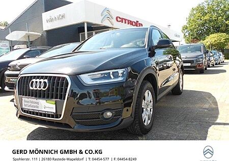 Audi Q3 Q 3 2.0 TDI 6 Gang geschaltet in schwarz