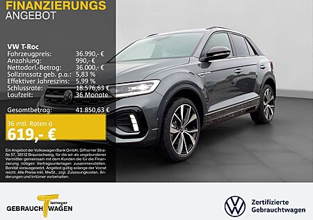 VW T-Roc Volkswagen 2.0 TDI DSG R-LINE LM19 PANO KAMERA SITZHZ