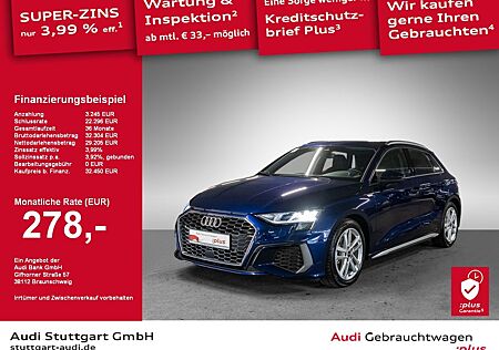 Audi A3 Sportback S line TDI AHK Navi Kamera
