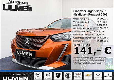 Peugeot 2008 e- Active Elektromotor 136 Klimaautomatik A