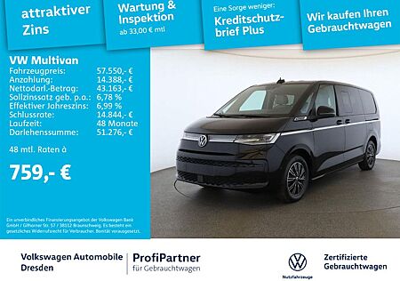 VW T7 Multivan Volkswagen Style LÜ TDI ACC AHZV Side Assist 1,