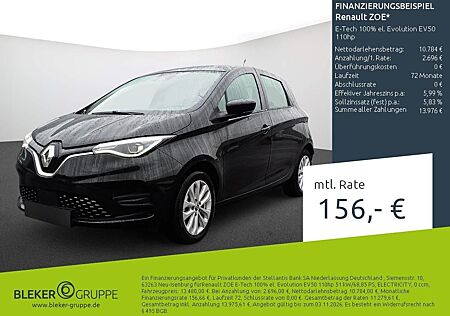 Renault ZOE E-Tech 100% el. Evolution EV50 110hp