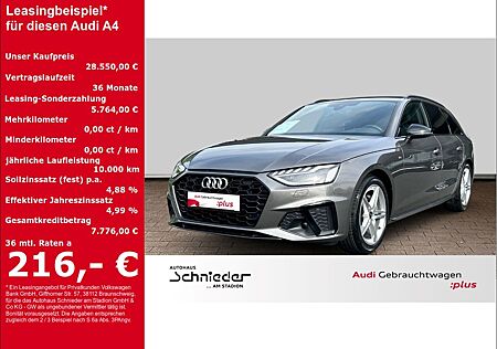 Audi A4 40 2.0 TDI Avant S line Navi Leder Soundsyste