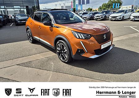 Peugeot 2008 e- GT Pack 11kW OBC Schiebe-Glasdach LM18 Al