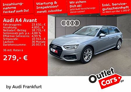 Audi A4 Avant 40 TDI advanced S tronic Navi DAB PDC S
