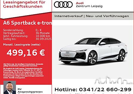 Audi A6 e-tron A6 Sportback e-tron LED*3Z-Klima*AHK*20Zoll**