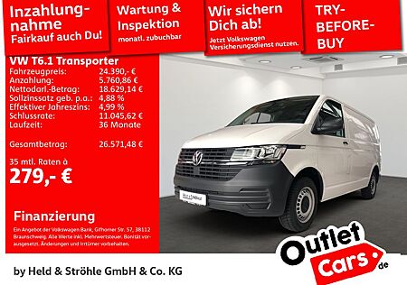 VW T6 Transporter Volkswagen T6.1 Kasten EcoProfi 2.0 TDI AHK DAB+ KLIMA
