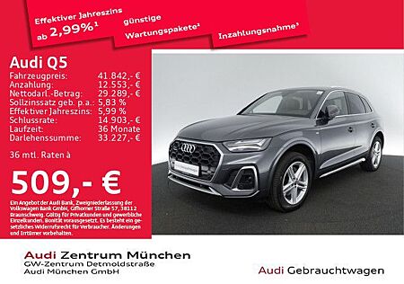 Audi Q5 40 TDI qu. S tronic S line AHK/Virtual+/Kamer