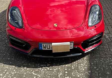 Porsche Boxster 981 GTS Karminrot approved garantie