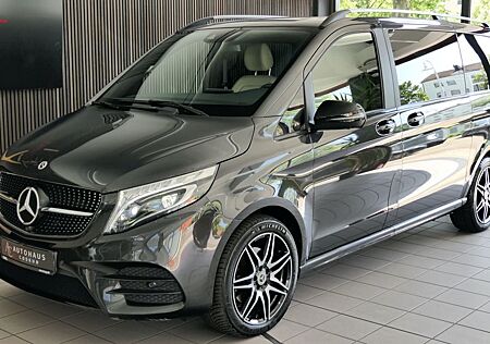 Mercedes-Benz V 220 V300d 4-Matic Lang|AMG-Line|Leder Beige|Night