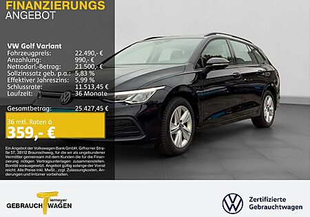VW Golf Volkswagen Variant 1.5 TSI DSG LIFE AHK NAVI SITZHZ LE