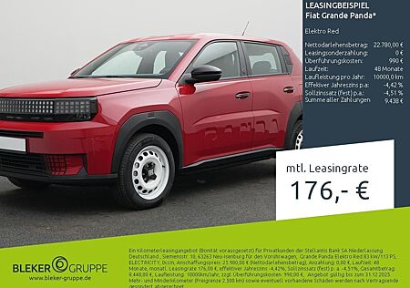 Fiat Grande Panda Elektro Red