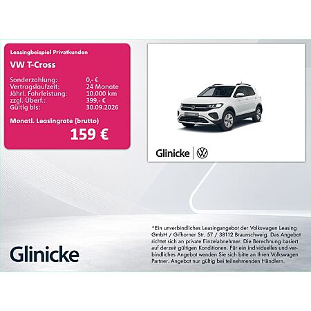 VW T-Cross leasen