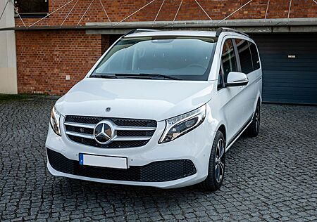 Mercedes-Benz V 220 d EDITION lang Full - LED BERGKRISTALLWEI