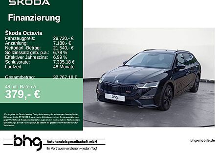 Skoda Octavia gebraucht kaufen Skoda Octavia Combi 1.4 TSI iV DSG RS ** LED ** KESSY