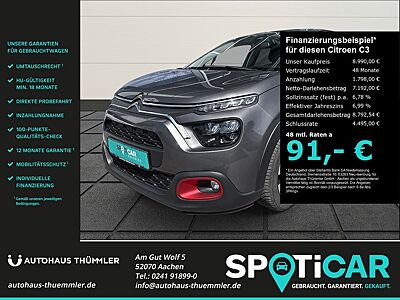 Citroën C3 C-Series 1.2 PureTech 83 EU6d Klimaautom SHZ