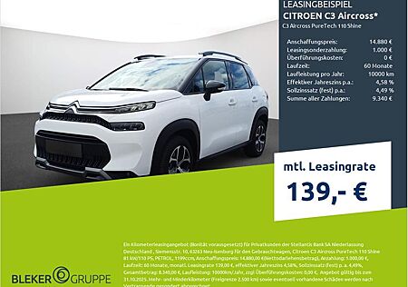 Citroën C3 Aircross PureTech 110 Shine