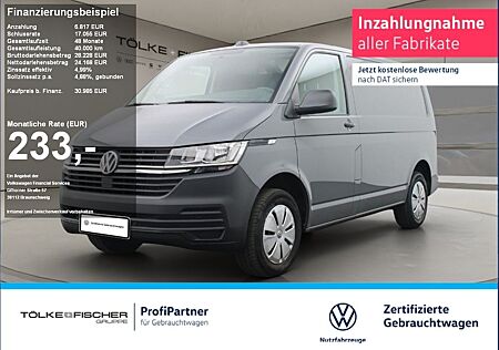 VW T6 Transporter Volkswagen T6.1 Transporter 2.0 TDI Kasten FWD Navi KlimaA.