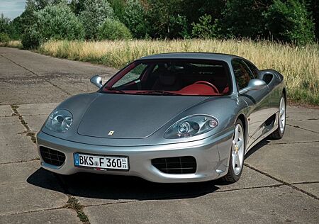 Ferrari 360 Modena F1 Grigio Titano/Bordeaux Original