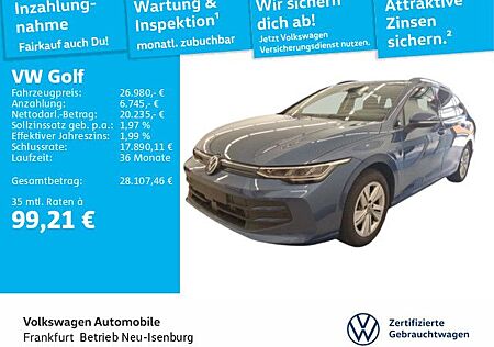 VW Golf Volkswagen VIII 1.5 TSI Life Spurhalteassisten Standhe