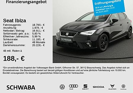 Seat Ibiza FR 1.0 TSI DSG *LED*VIRTUAL*NAV*R-KAM*18"*