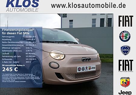 Fiat 500E ICON 42kWh PARK KOMFORTPAK NAVI ALU KLIMAAU
