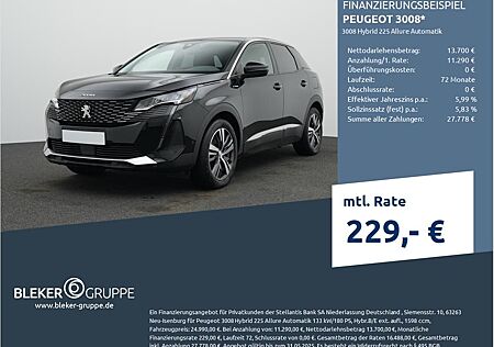 Peugeot 3008 Hybrid 225 Allure Automatik