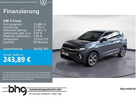 VW T-Cross Volkswagen 1.5 TSI DSG R-Line AHK Kamera ACC Keyles