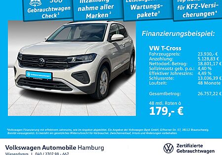 VW T-Cross gebraucht kaufen VW T-Cross Volkswagen 1.0 TSI DSG Life LED/PDC/SITZHZG.