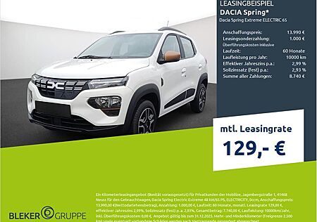 Dacia Spring Extreme ELECTRIC 65