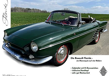Renault R1092 Floride Cabriolet im restaurierten Zustand