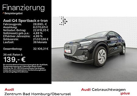 Audi Q4 e-tron Q4 Sportback e-tron 40*Sitzheizung*Einparkhilfe*