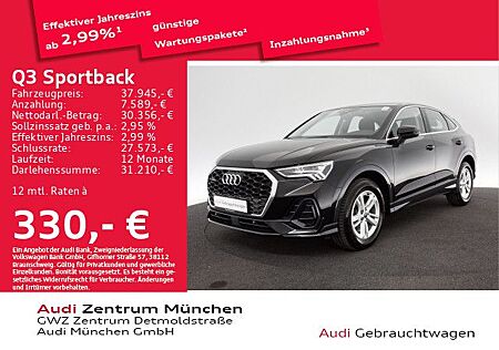 Audi Q3 Sportback 40 TFSI qu. S tronic Pano/ACC/StdHz