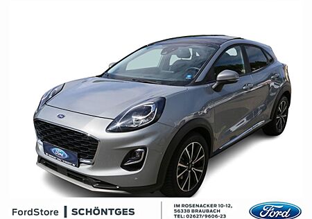 Ford Puma 1.0 MHEV Titanium X Navi Panorama GJR Kamer