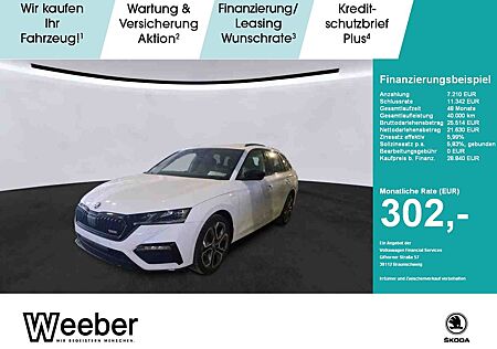 Skoda Octavia Combi RS iV HeadUp Navi LED Kamera PDC