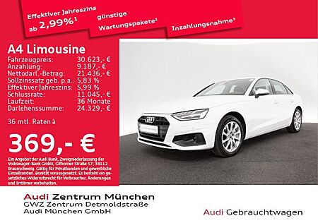 Audi A4 Limousine 40 TDI S tronic Navi+/B&O/Kamera/PD