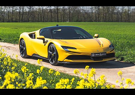 Ferrari SF90 STRADALE°CARBON BLUE°GIALLO 3 STRATO°LIFT