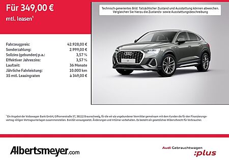 Audi Q3 Sportback 35 TFSI S-LINE+AHK+LED+NAVI+PDC