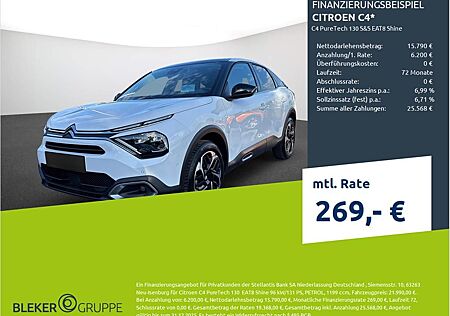 Citroën C4 PureTech 130 S&S EAT8 Shine