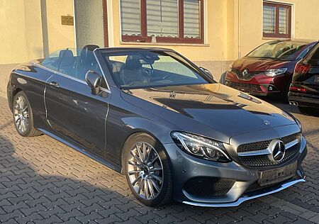 Mercedes-Benz C 220 d Cabrio AMG Navi-LED-Burmester-Kamera 19"