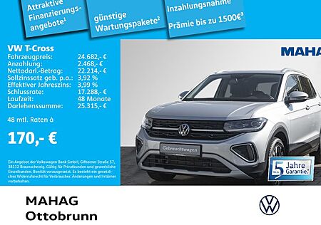 VW T-Cross Volkswagen 1.0 TSI STYLE Navi IQ.LIGHT Kamera 6-Gan