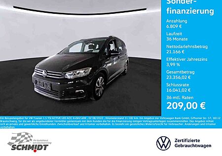 VW Touran Volkswagen 1.5 TSI ACTIVE LED ACC 4xSHZ eHK