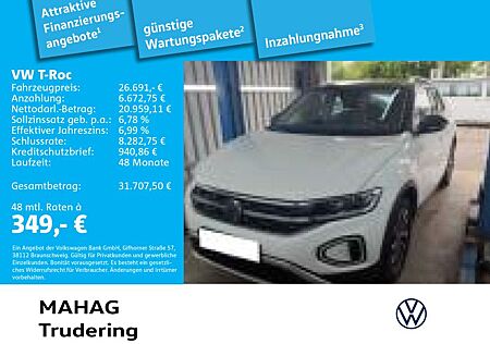 VW T-Roc Volkswagen 1.5 TSI Style AHK LED+ ParkAssist AppConne