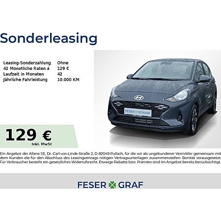 Hyundai i10 leasen
