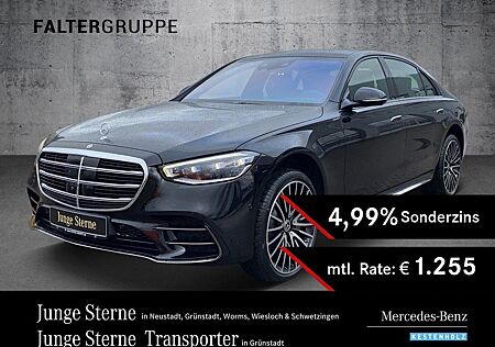 Mercedes-Benz S 450 S 450d L AMG+DISTR+PANO+360°+BURM+TV+MEMO+SITZKL